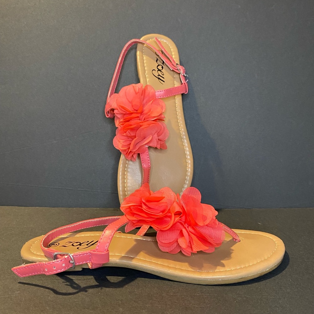 Zoey Floral Sandal Size 8